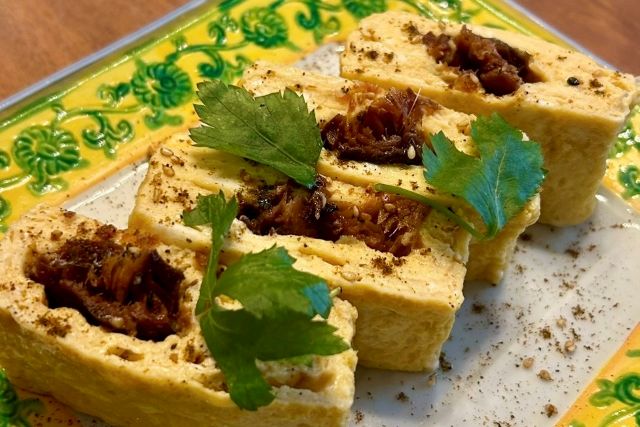 ニシンの甘露煮　越治巻き（江別太田ファーム卵使用）